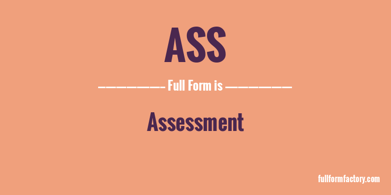 ass-full-form