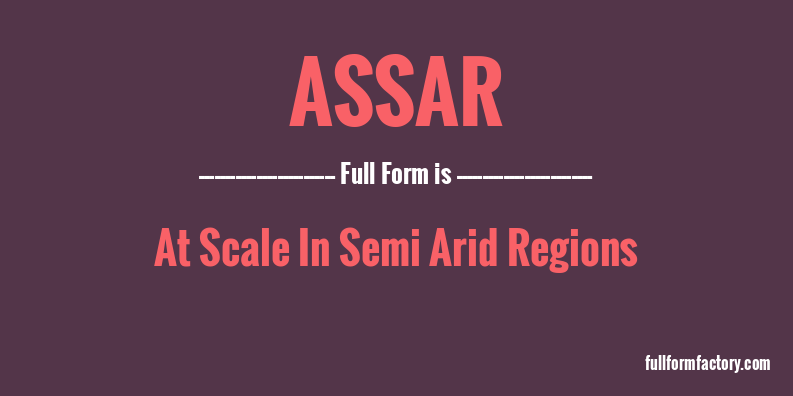 assar-full-form