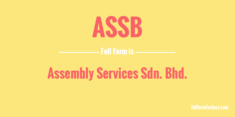 assb-full-form