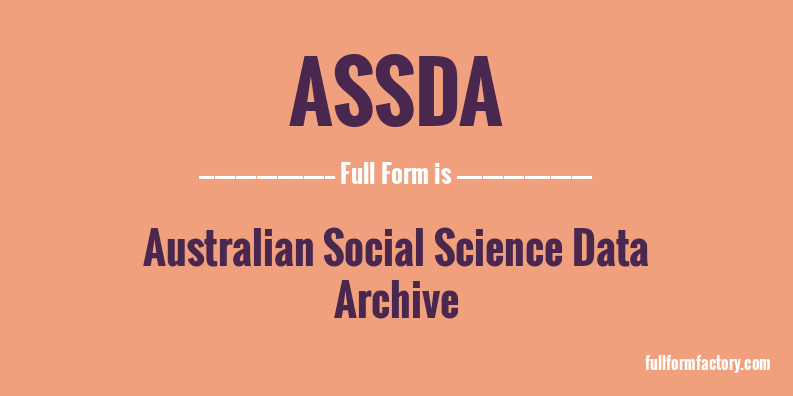 assda-full-form