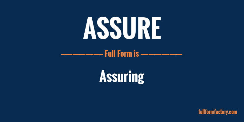 assure-full-form