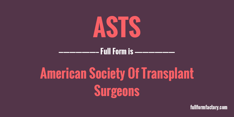 asts-full-form