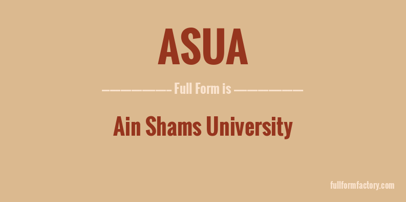 asua-full-form