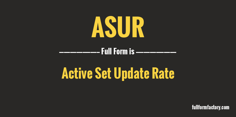 asur-full-form
