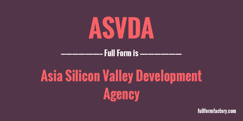 asvda-full-form