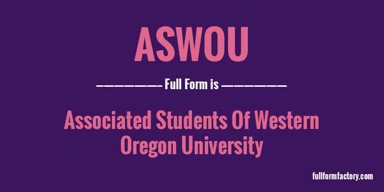 aswou-full-form