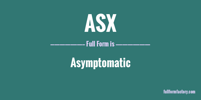 asx-full-form