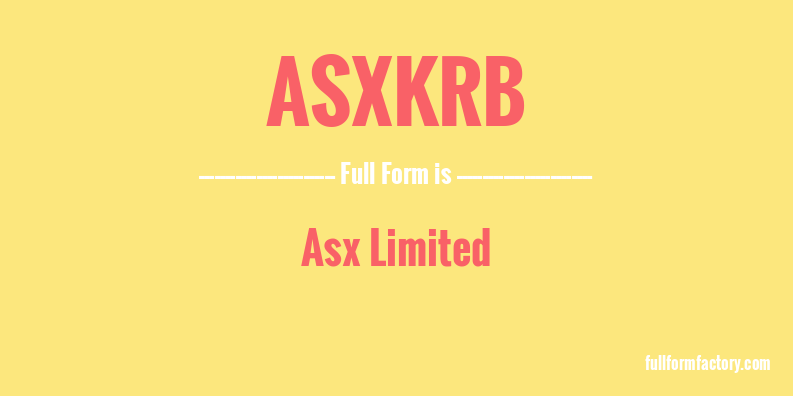 asxkrb-full-form