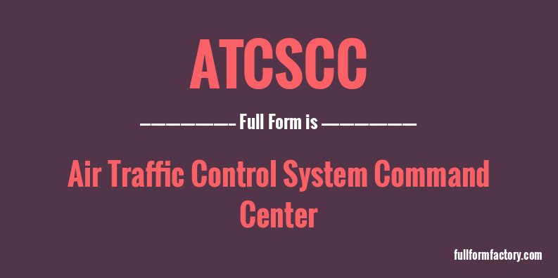 atcscc-full-form