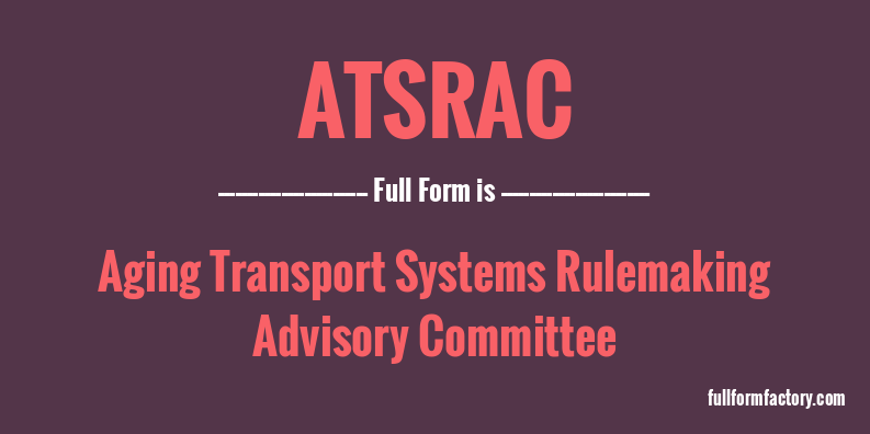 atsrac-full-form