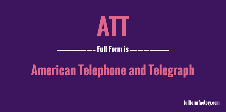 att-full-form