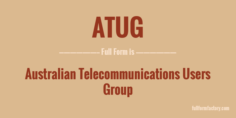 atug-full-form