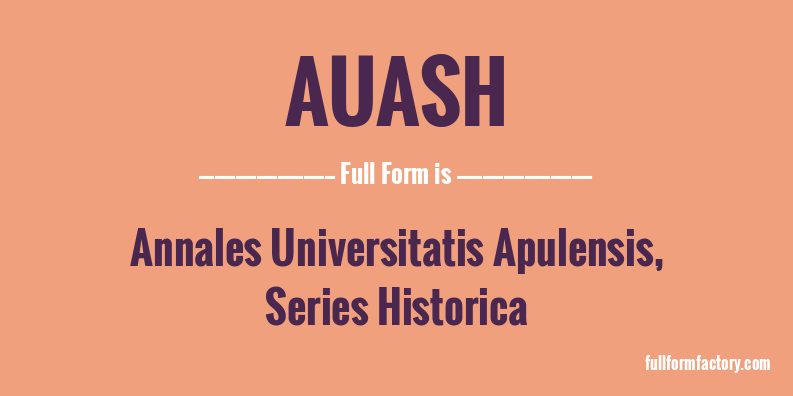 auash-full-form