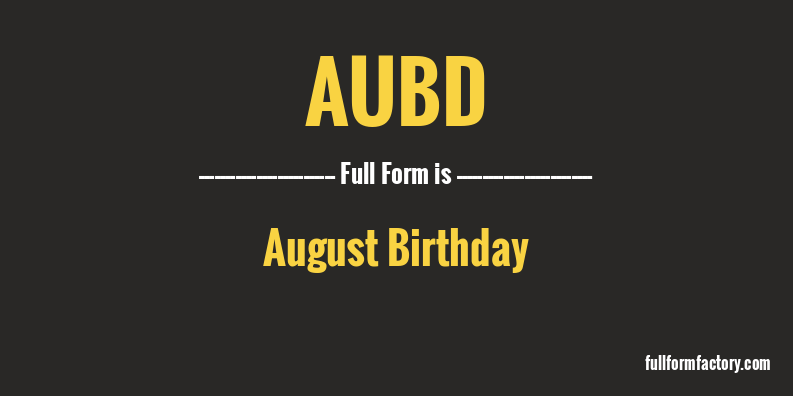 aubd-full-form