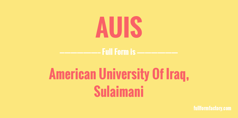 auis-full-form