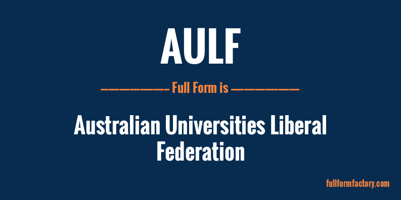 aulf-full-form