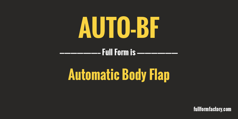 auto-bf-full-form