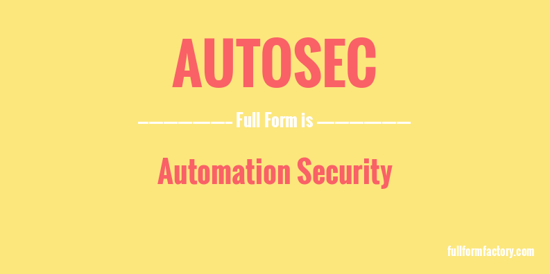 autosec-full-form