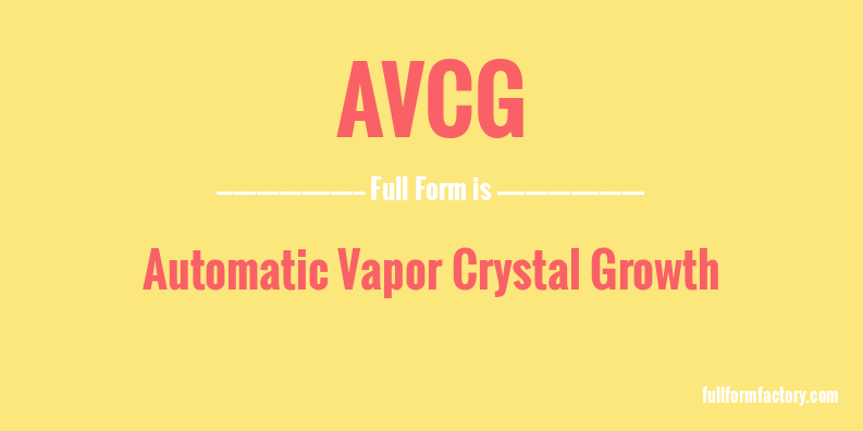 avcg-full-form