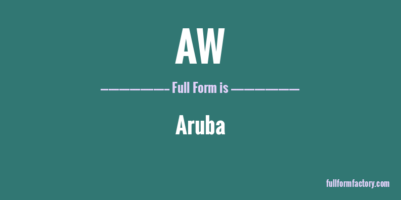 aw-full-form