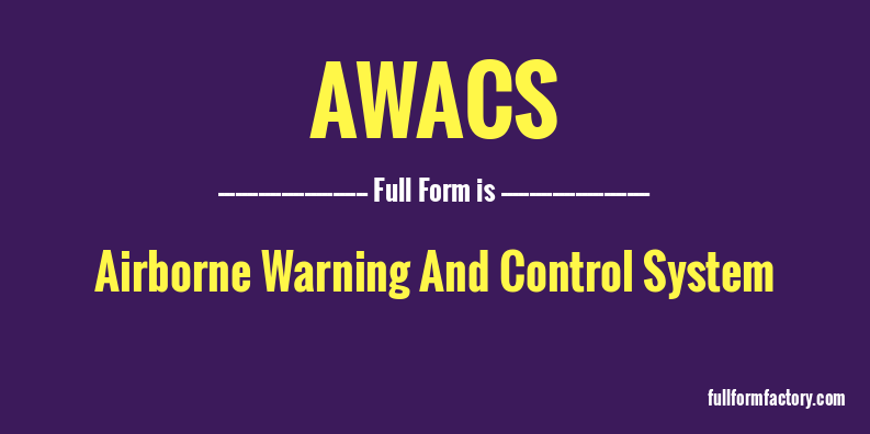 awacs-full-form