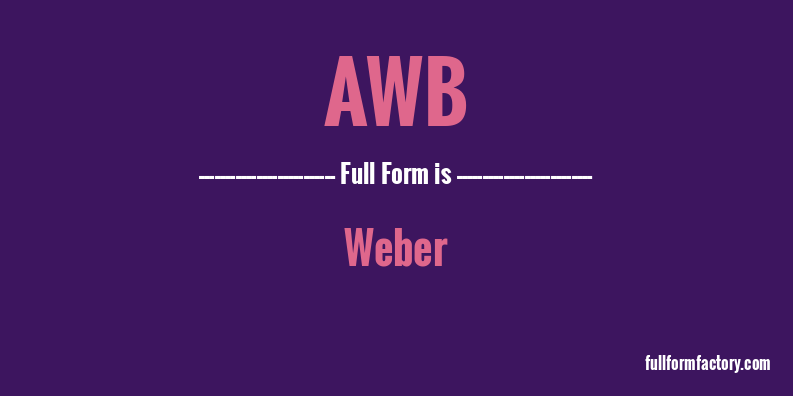 awb-full-form
