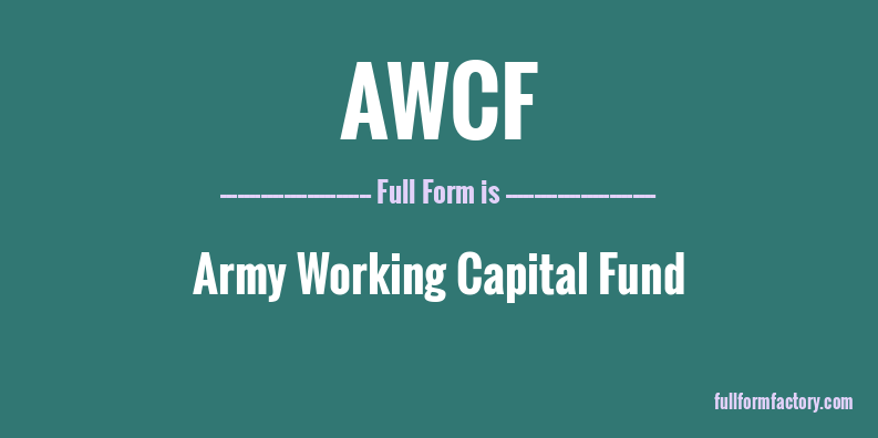 awcf-full-form