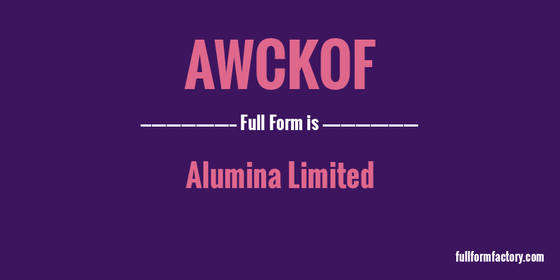 awckof-full-form