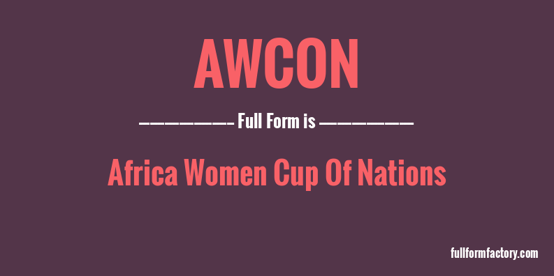 awcon-full-form