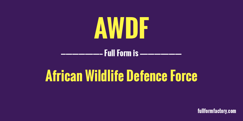 awdf-full-form