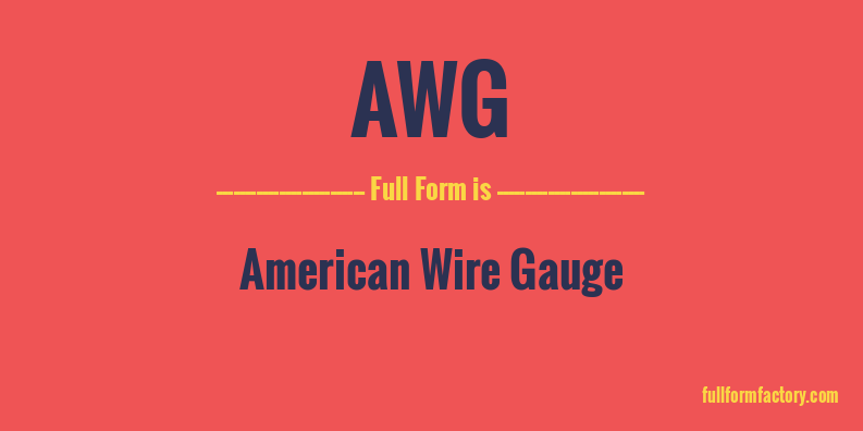 awg-full-form