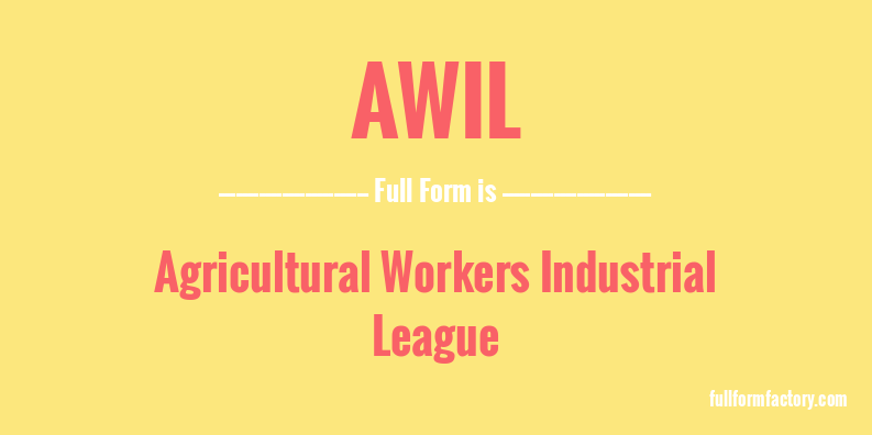 awil-full-form