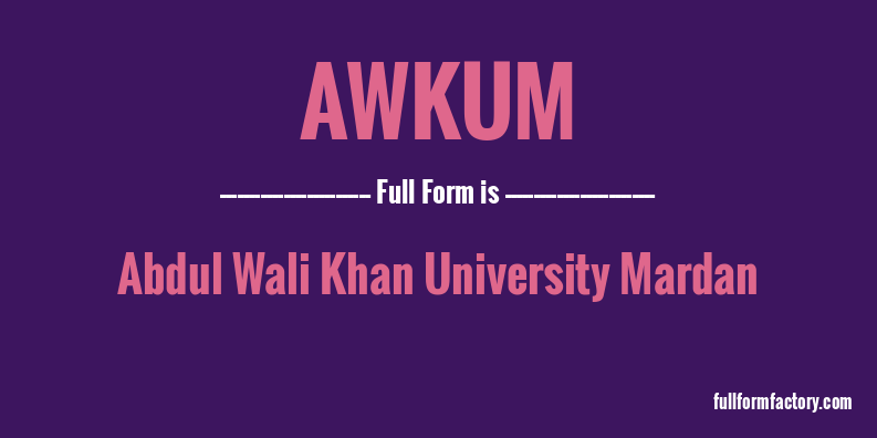 awkum-full-form