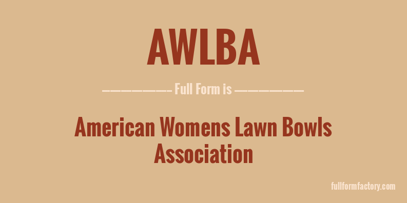 awlba-full-form