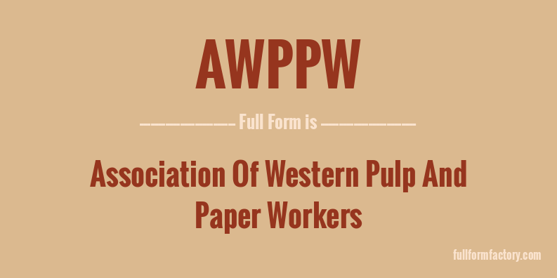 awppw-full-form