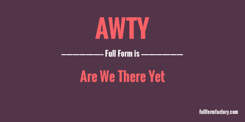 awty-full-form