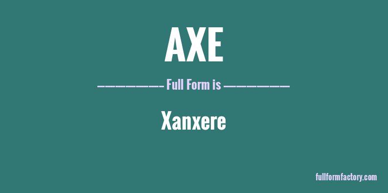 axe-full-form