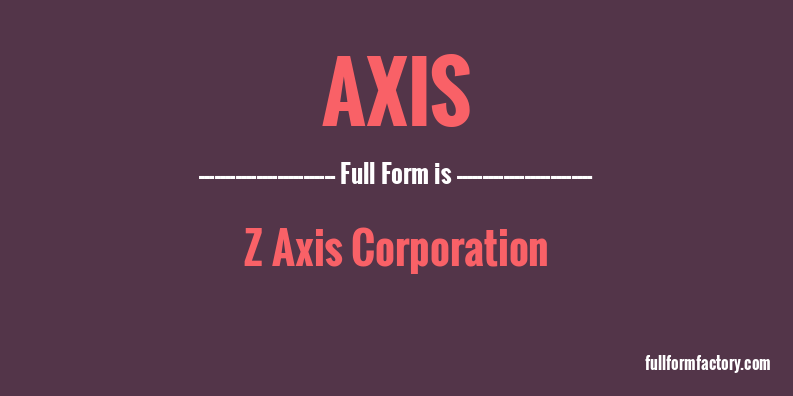 axis-full-form