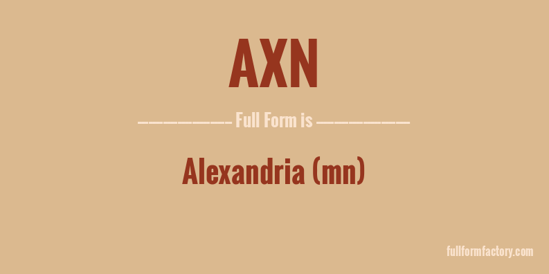axn-full-form