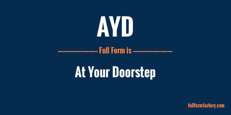ayd-full-form