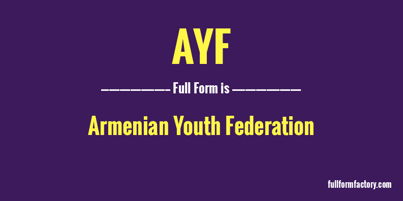 ayf-full-form