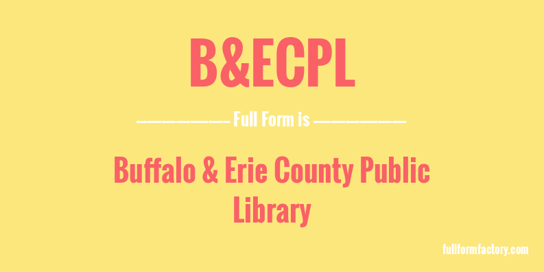 b&ecpl-full-form