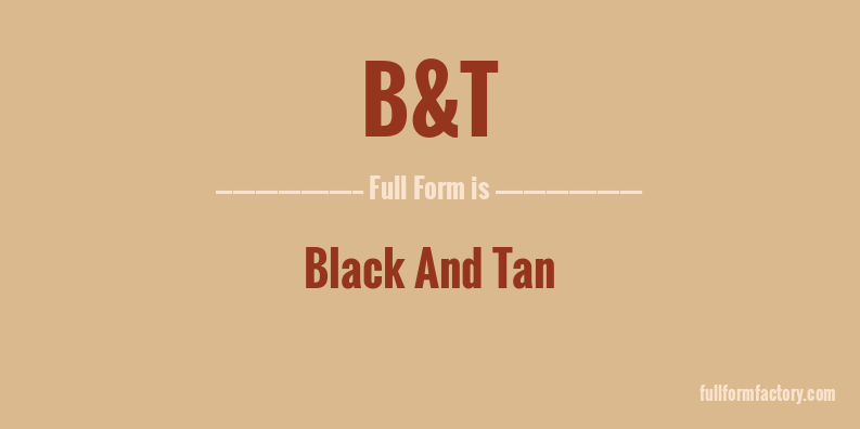 b&t-full-form