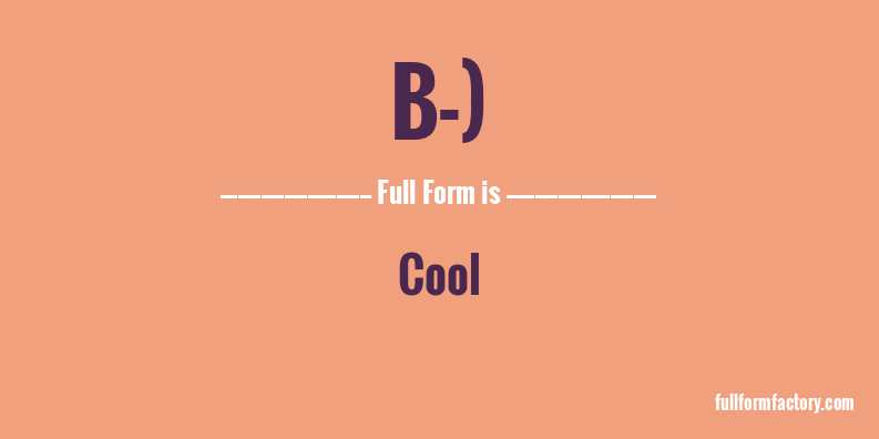 b-)-full-form