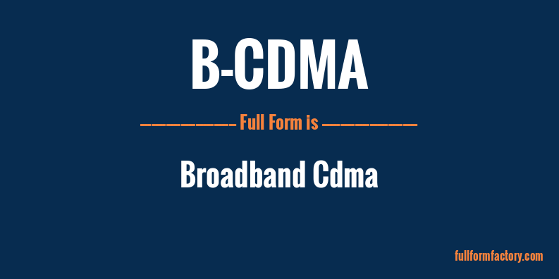 b-cdma-full-form