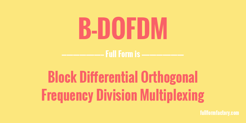 b-dofdm-full-form