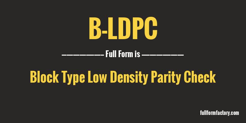 b-ldpc-full-form
