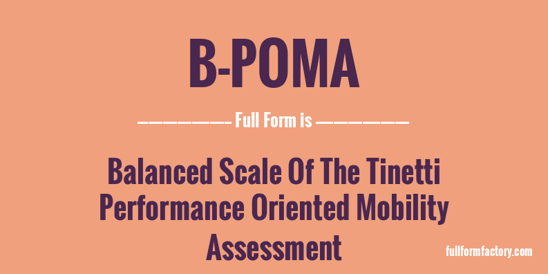 b-poma-full-form