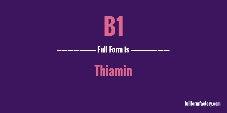 b1-full-form