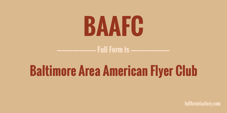baafc-full-form
